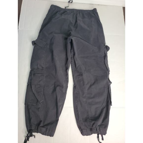 Abercrombie & Fitch Cargo Pants SZ Large Garment Dyed Cargo Utility Relaxed Fit - Picture 10 of 11